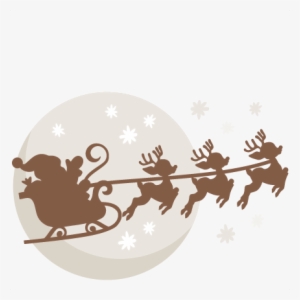 Manger Svg Santa - Santa Sleigh Svg Free #949576