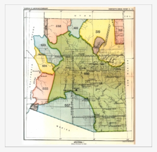 Map Of New Mexico And Arizona - Indian Cessions In Arizona #9400216