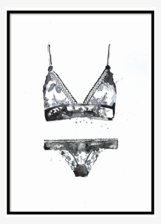 Lace Lingerie Set - Lingerie Top #9400684