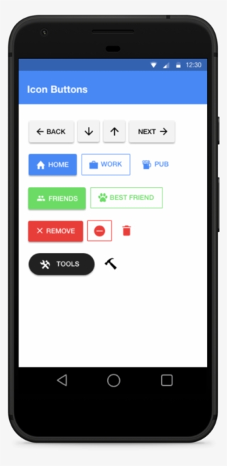 Ionic Icon Buttons Pixel Quite Black Portrait - Iphone #9400725