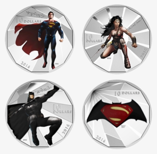 Silver Numis 4 Coin Set Batman V Superman - Batman Coin Canadian Mint #9401048