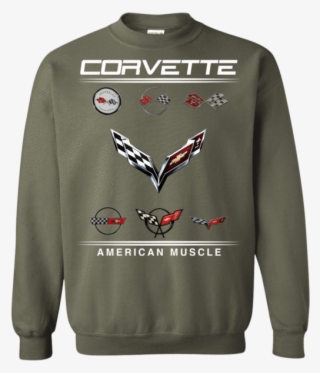 Corvette Logo Emblem Flag C1 C2 C3 C4 C5 C6 C7 Pullover - Harry Potter Mom Shirt #9402405