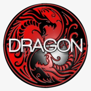 Dragon Logo - Red And Black Dragons #9402594