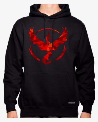 Geometric Team Valor Hoodie - Black Hoodie Template Front And Back #9402677