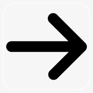 Png B/w - Arrow Pointing Right Clipart #9402970