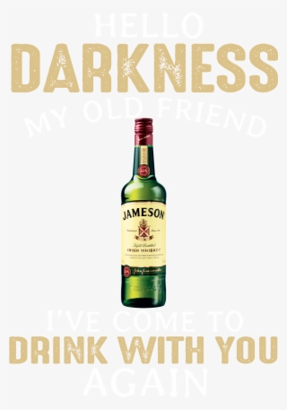 Jameson Irish Whiskey Hello Darkness My Old Friend - Blended Whiskey #9403071