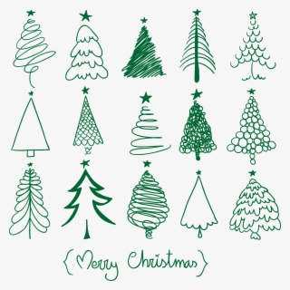 Drawn Christmas Ornaments Vector - Christmas Bullet Journal Doodle #9403664