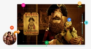 Adjust Video Effect, Add Image Or Text As Watermark - Pirates Bands Of Misfits Pirate Captain #9403785