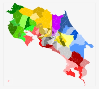 Mapa De Costa Rica - Mapa Costa Rica Vector #9404047
