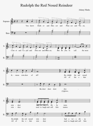 Rudolph The Red Nosed Reindeer Sheet Music Composed - Two And A Half Men Theme Song Sheet Music #9405115