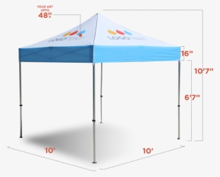 We Send Your Canopy Through Our Uv Printers To Create - Canopy #9405768