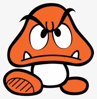 Mario Mushroom Png - Mario Clipart Black And White #9406137