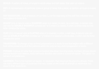 Key Words Scale- A Pattern Of Notes, Arranged In Whole - Erosion #9406499