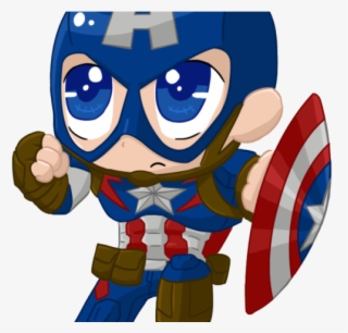 Captain America Clipart Aou - Cute Captain America Clipart #9406989
