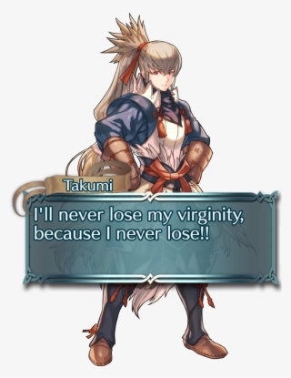 Can We Have Any Of The Taku's Saying "i'll Never Lose - Takumi Fire Emblem Heroes #9407577