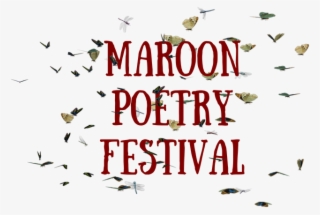Maroon Poetry Festival Logo Block - Calligraphy #9409065