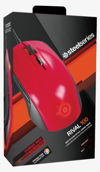 Steelseries Rival 100 Forge Red Box - Steelseries Rival 100 Purple #9410784