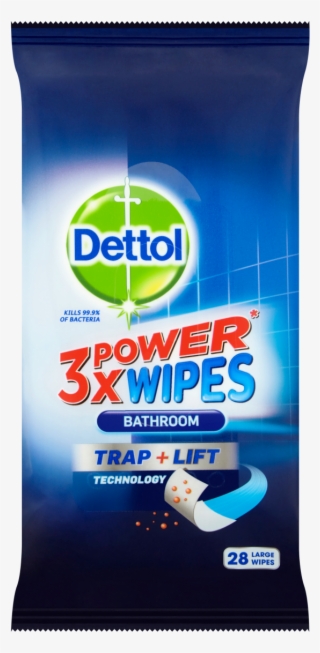 Dettol 3x Power Bathroom Wipes - Dettol #9411477