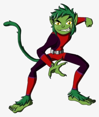 New Teen Titans - Dc Titans Beast Boy #9411545