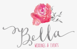 Bella Weddings & Events - Wedding Events Logo Rose #9412125