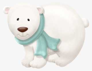 Pin By Lori Bechtel On Winter Clip Art - Winter Polar Bear Clipart #9412372
