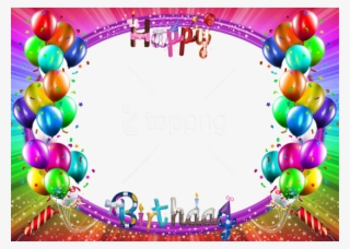 Free Png Happy Birthday Colorful Png Frame Background - Colorful Frames #9412902