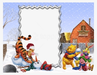 Free Png Winnie The Pooh And Friends Winter Holiday - Winnie-the-pooh #9413305