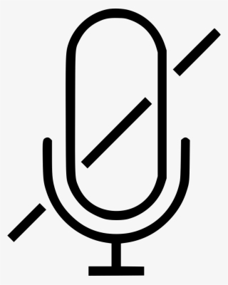 Png File Svg - Microphone Mute Picto #9414037