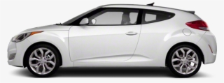 2012 Hyundai Veloster 3dr Cpe Auto W/red Int Side View - Hyundai Elantra Gt 2016 White #9416235