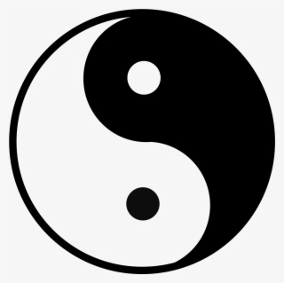 Big Image - Yin And Yang Clipart #9416275