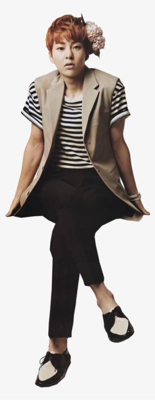 عکس و تصویر با داداش شیومینم اومدم که خیلیییی دوسش - Xiumin Full Body Png #9416711