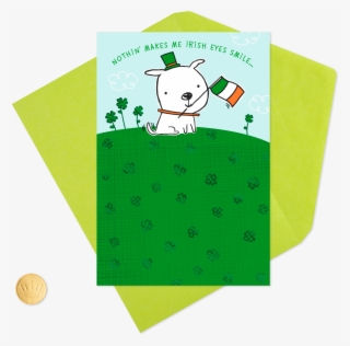 Dog With Irish Flag St - Sheep #9418302