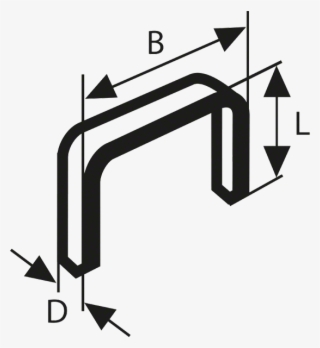 Flat Wire Staples - Type 53 Staples Dimensions #9419928