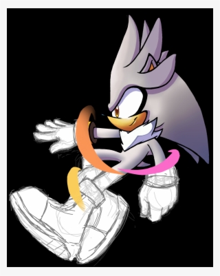 Silver The Hedgehog - Cartoon #9421230
