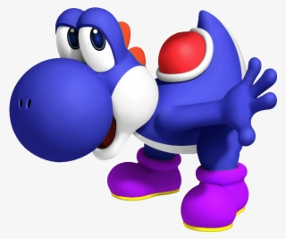 Blue Yoshi - Super Mario Blue Yoshi #9421407