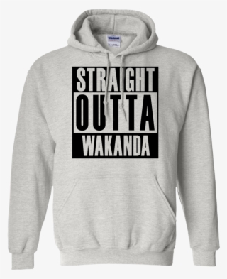 Straight Outta Wakanda Light Hoodie - Sweatshirt #9421854