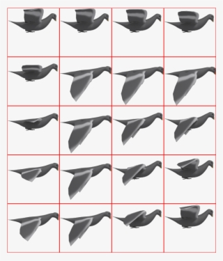 We're Going To Use This Image To Generate The Animation - Flapping Wings Frame By Frame #9421994