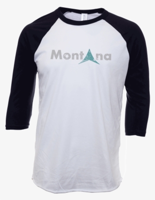 Aspinwall Lone Peak Montana Raglan Navy And White 3 - Long-sleeved T-shirt #9423307