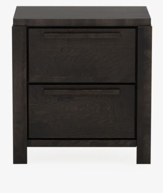 Image For Dark Brown Birch Wood Nightstand From Brault - Chest Of Drawers #9423832