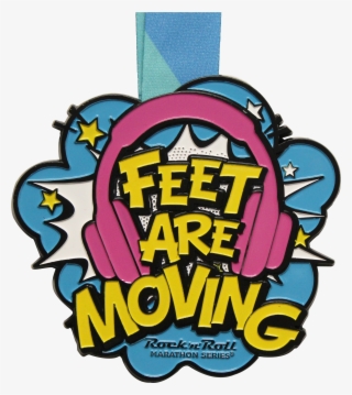 Feet Are Moving Heavy Medal - Skateboarding #9423923