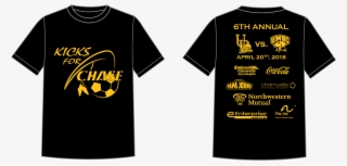 Kicks For Chase 2018 Mock - T Shirt Logo Front And Back #9424260