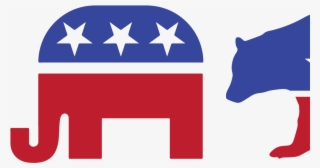 Democrats, Republicans And Bears, Oh My - Republican Democrat #9424304