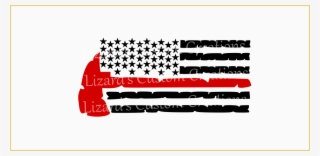 Firefighter Flag With Axe Includes Distressed Flags - Graphic Design #9425725