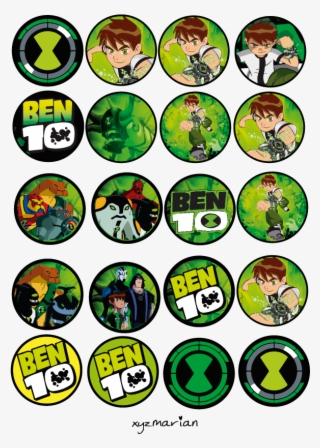 Cartel De Feliz Cumpleaños Con La Temática De Ben10, - Ben 10 #9425995