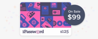 $125 1password Gift Card - 1password #9426060