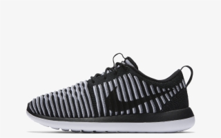 Nike Roshe Two Flyknit Women's Shoe Size - Nike Roshe 2 Flyknit Black And Grey #9426244