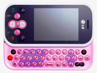 Celulares Png ♥ - Lg Ks360 Pink #9426450