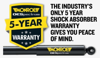 Monroe Oe Spectrum 5 Year Warranty - Monroe #9426792