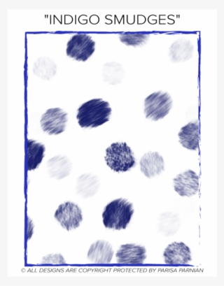 Indigo Smudges - Paper #9426907