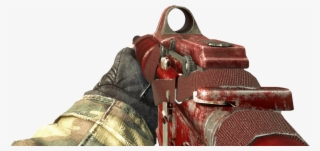 Commando Black Ops Red Dot Sight Red Camouflage Photo - Revolver #9426948